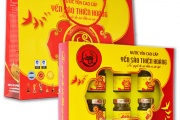 Hộp carton yến sào bồi in offset